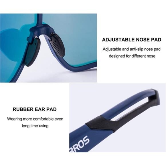 Polarized Sunglasses UV Protection for Women Men Cycling Sunglasses - Picture 4 of 5